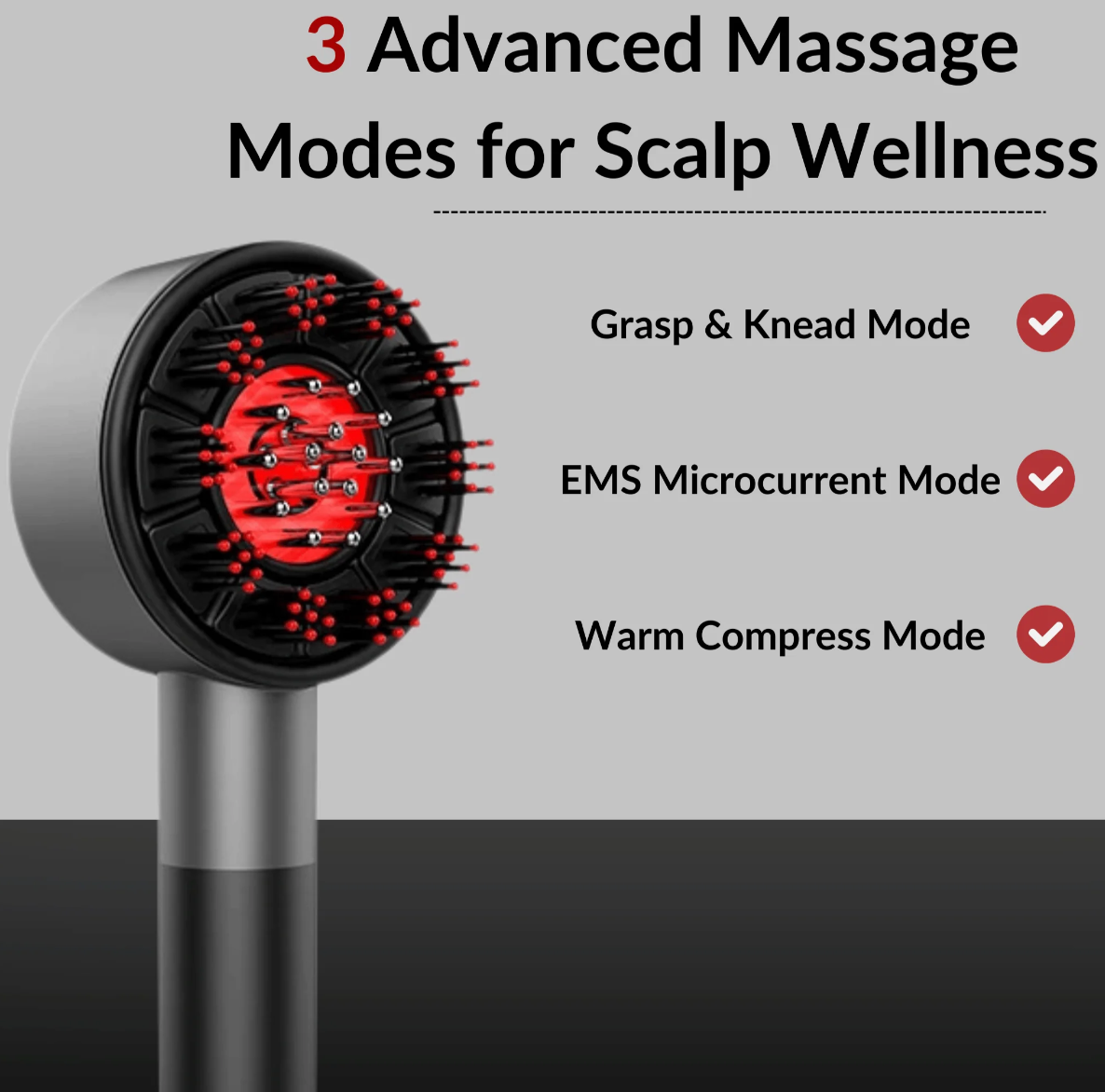 Red Light Therapy Comb